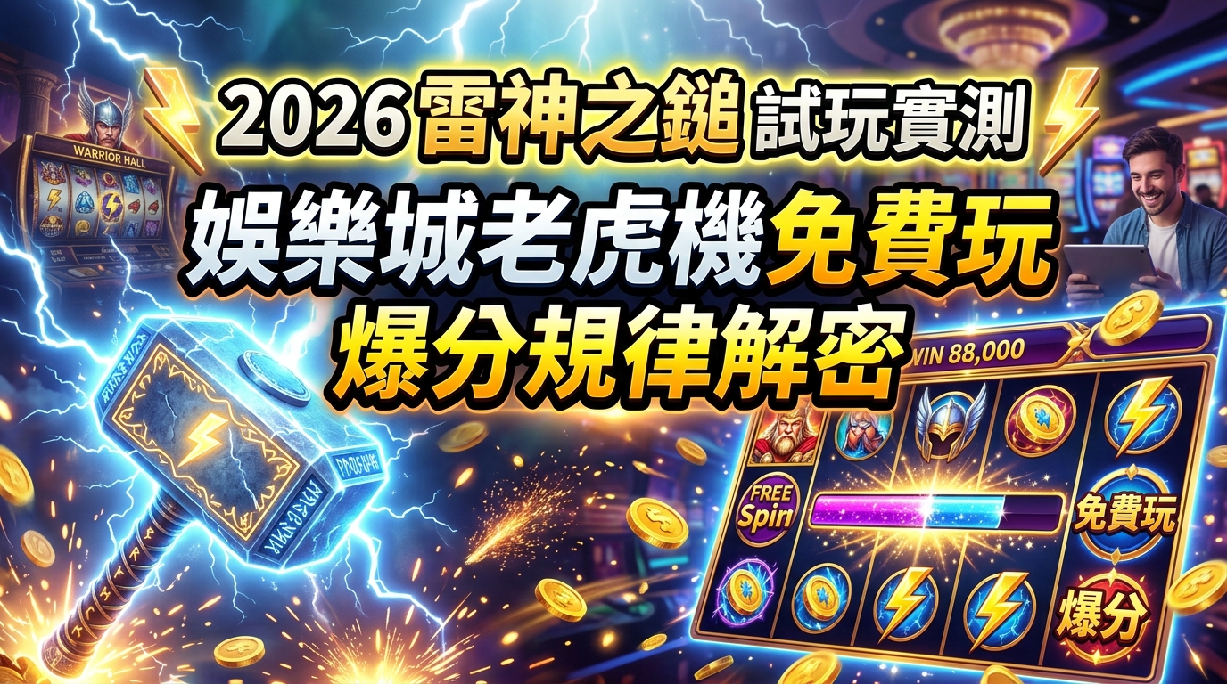 2026雷神之鎚試玩實測：娛樂城老虎機免費玩與爆分規律解密